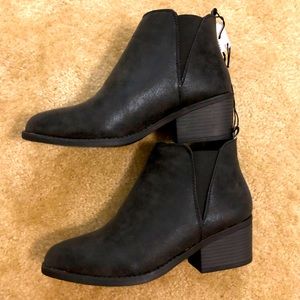 Black Ankle Booties